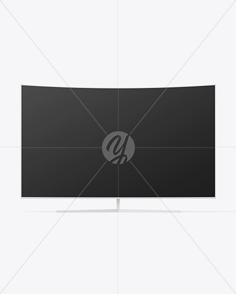 Curved Tv Mockup
