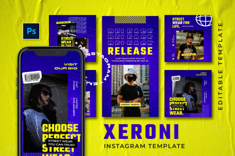 Xeroni Instagram Template