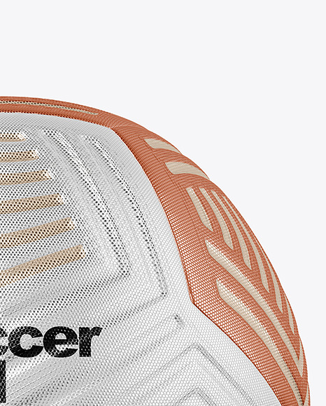 Metallic Soccer Ball Mockup PSD #6