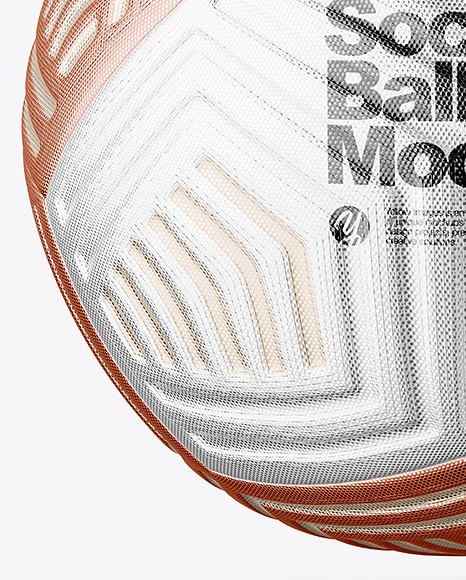 Metallic Soccer Ball Mockup PSD #7