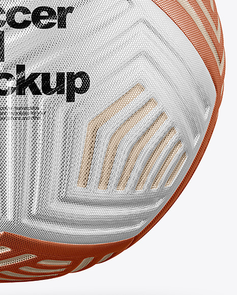 Metallic Soccer Ball Mockup PSD #5