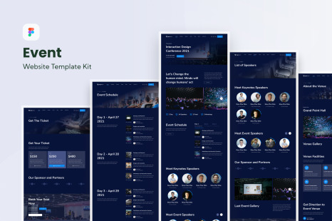 Event Conference Website Template