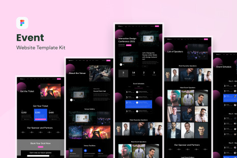 Event Conference Website Template