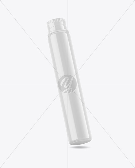 Glossy Cosmetic Bottle Mockup