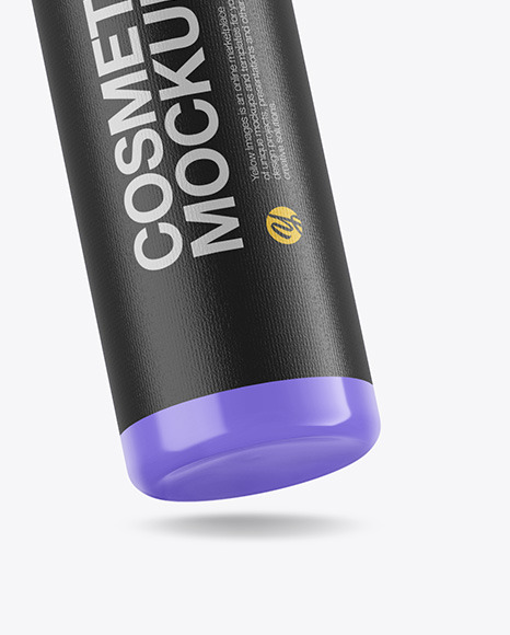 Glossy Cosmetic Bottle Mockup PSD #6