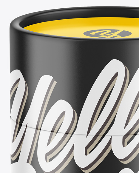 Paper Tube Mockup PSD #2