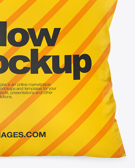 Pillow Mockup PSD #4