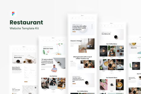 Restaurant and Cafe Website Template