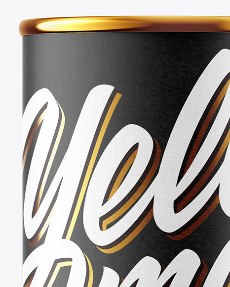 Matte Paper Tube Mockup PSD #7