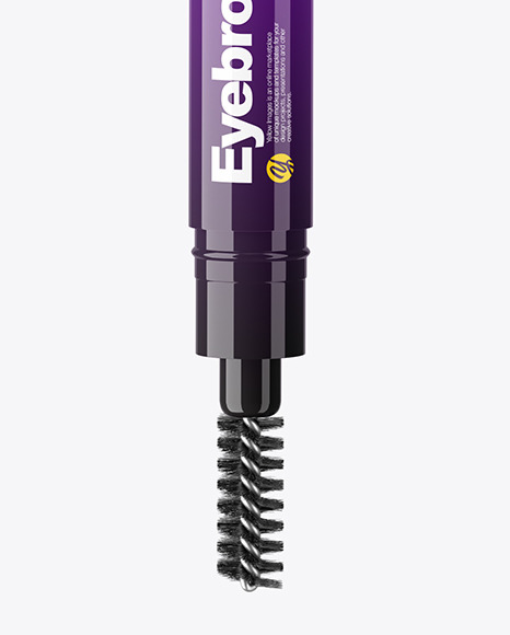 Glossy Eyebrow Pencil Mockup PSD #1