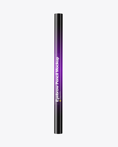 Glossy Eyebrow Pencil Mockup PSD #6