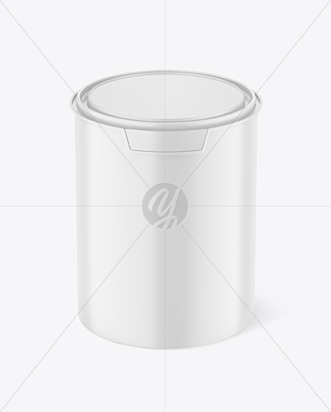 Free Matte Paint Bucket Mockup PSD Mockups