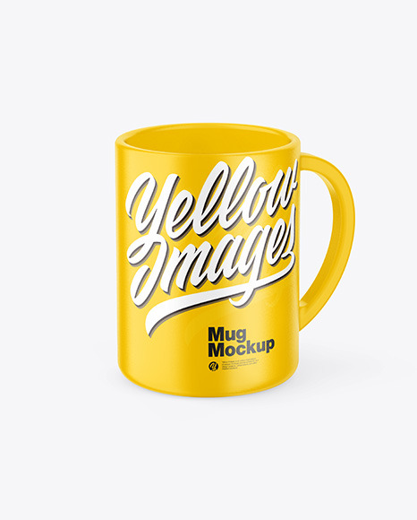 Matte Mug Mockup PSD #3