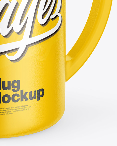 Matte Mug Mockup PSD #5