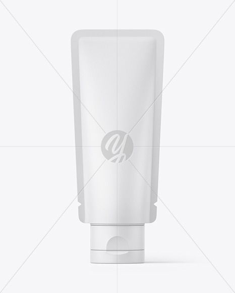 Free Matte Cosmetic Cream Tube Mockup PSD Mockups