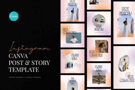 Gradient Fashion Sale Canva