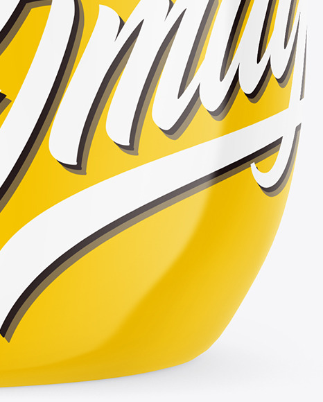 Glossy Jam Jar Mockup PSD #6