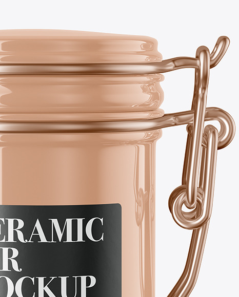 Ceramic Jar Mockup PSD #1