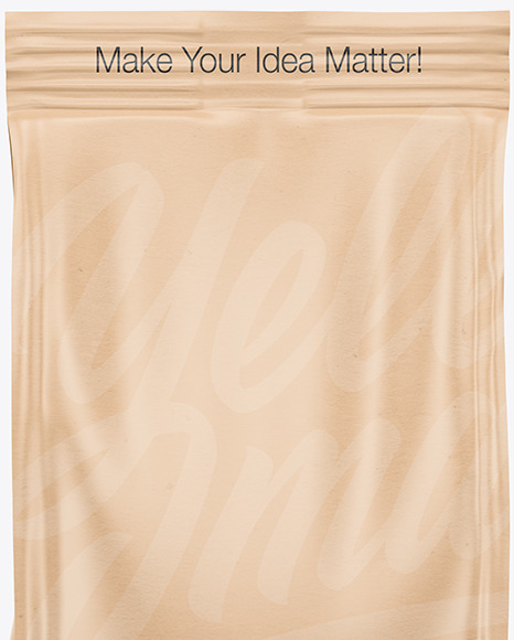 Kraft Food Bag Mockup PSD #2