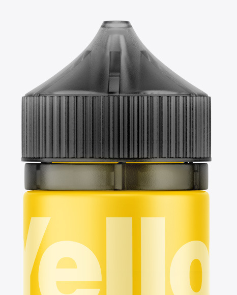 Matte E Liquid Bottle w  Frosted Cap Mockup PSD #7