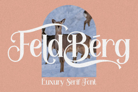 Feldberg - Elegant Luxury Serif Font