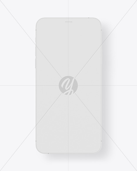 Clay iPhone 12 Pro Max Mockup