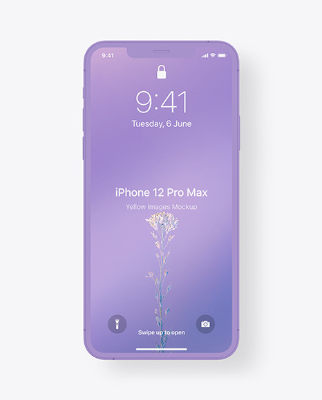 Clay iPhone 12 Pro Max Mockup