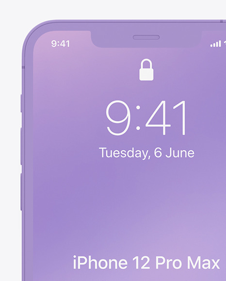 Clay iPhone 12 Pro Max Mockup