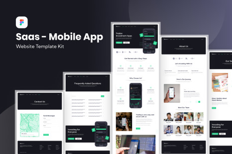 SaaS Trading Investment Website Template
