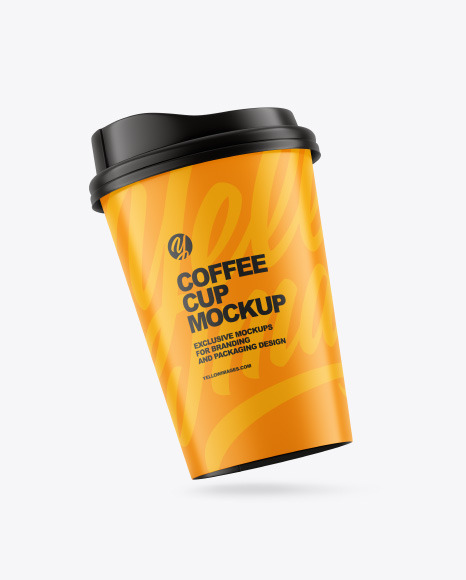 Coffee Cup Mockup PSD #2