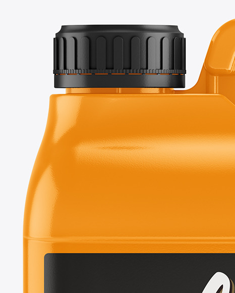 Glossy Jerry Can Mockup PSD #2