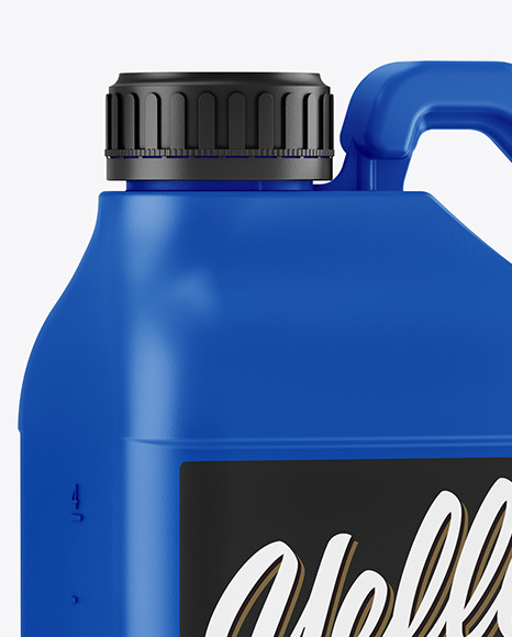 Matte Jerry Can Mockup PSD #2