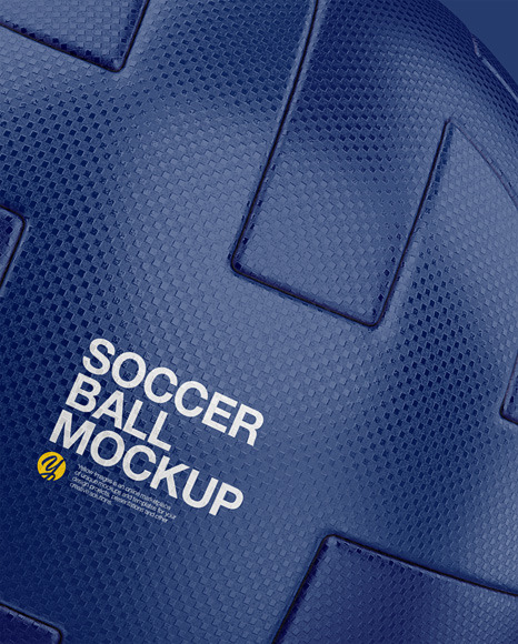 Soccer Ball Mockup PSD #6