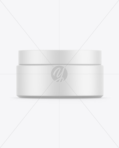 Free Matte Cosmetic Jar Mockup PSD Mockups