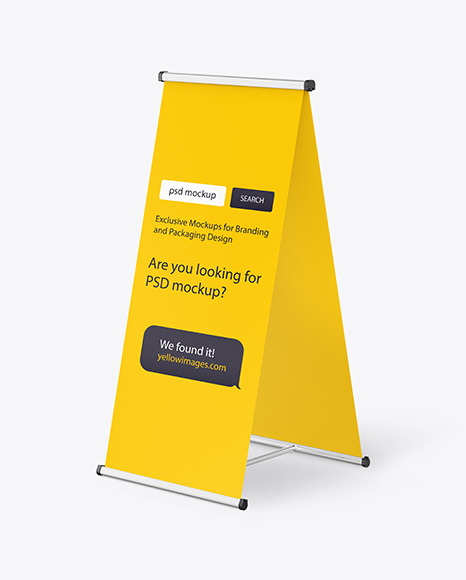 Advertising Stand Mockup