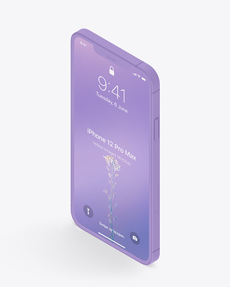 Clay iPhone 12 Pro Max Mockup