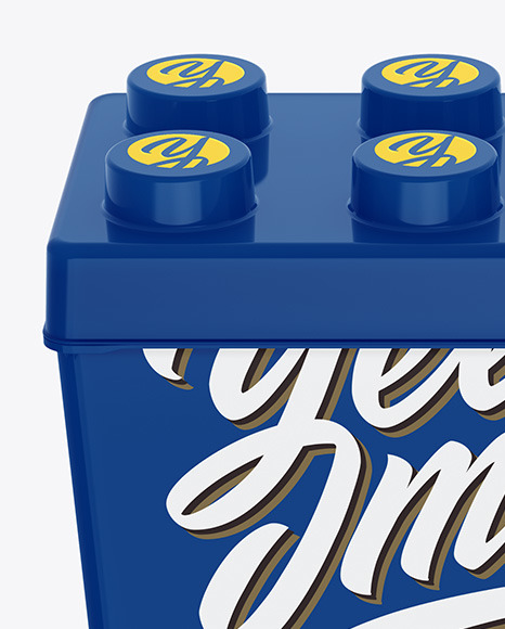 Glossy Plastic Box PSD #6