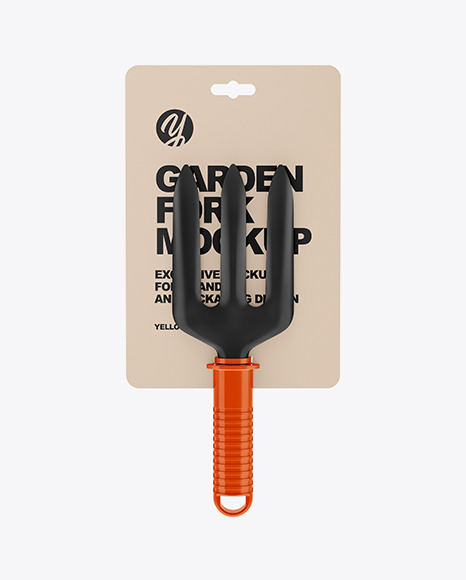 Garden Tools Mockup