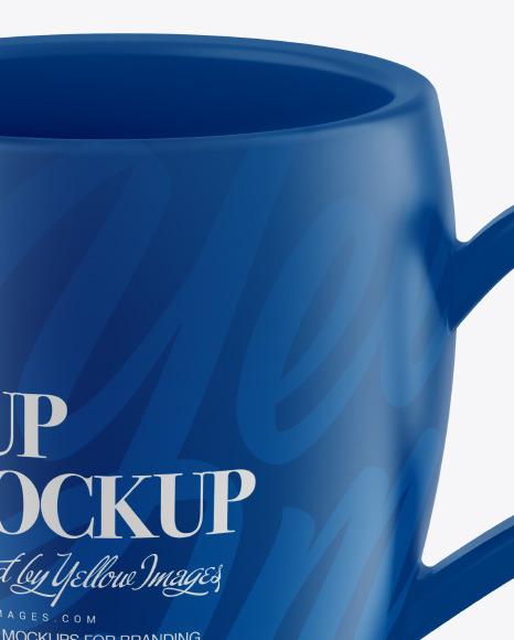 Matte Cup Mockup PSD #3