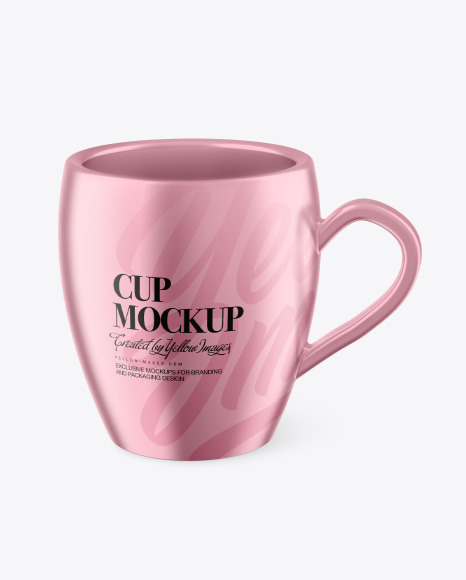 Metallic Cup Mockup