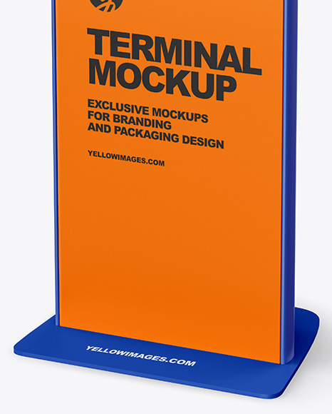 Terminal Mockup PSD #4