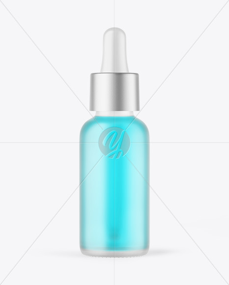 Frosted Glass Dropper Bottle Mockup Frosted Glass Dropper Bottle Mockup