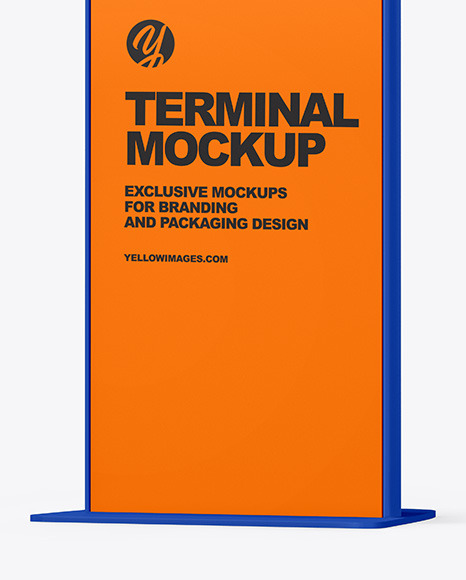 Terminal Mockup PSD #4