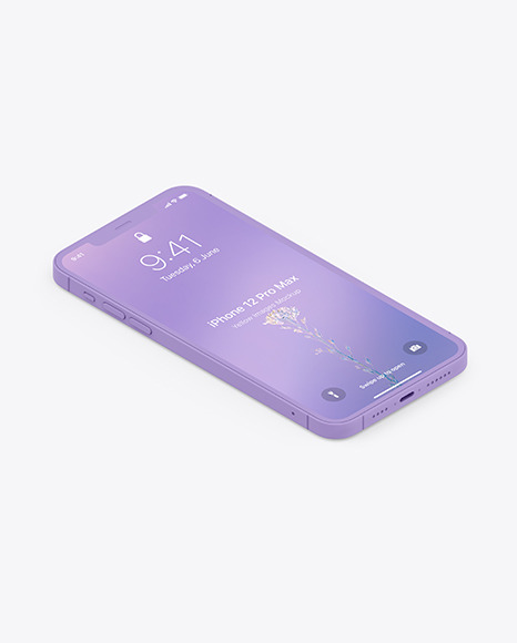 Clay iPhone 12 Pro Max Mockup