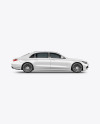 Luxury Car Mockup - Side View