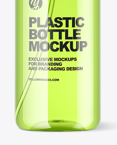Clear Spray Bottle Mockup PSD #1