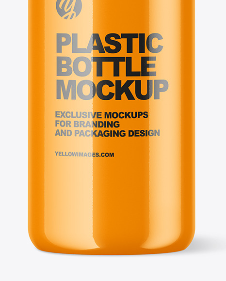 Glossy Spray Bottle Mockup PSD #1