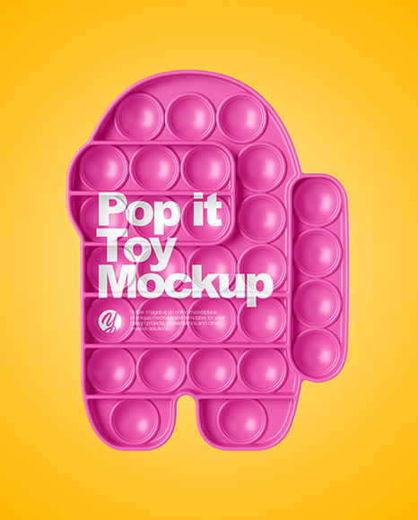 Pop It Toy Mockup PSD #2