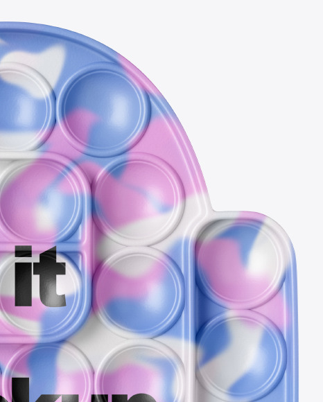 Pop It Toy Mockup PSD #1