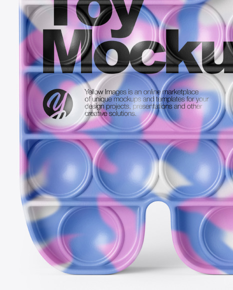 Get Two Pop It Toys Mockup Free